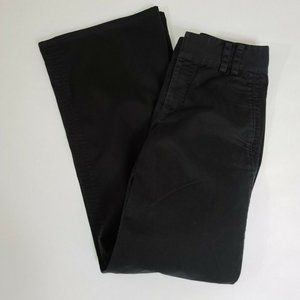 Women's Armani Exchange Wide Pant Black Jeans Size 6